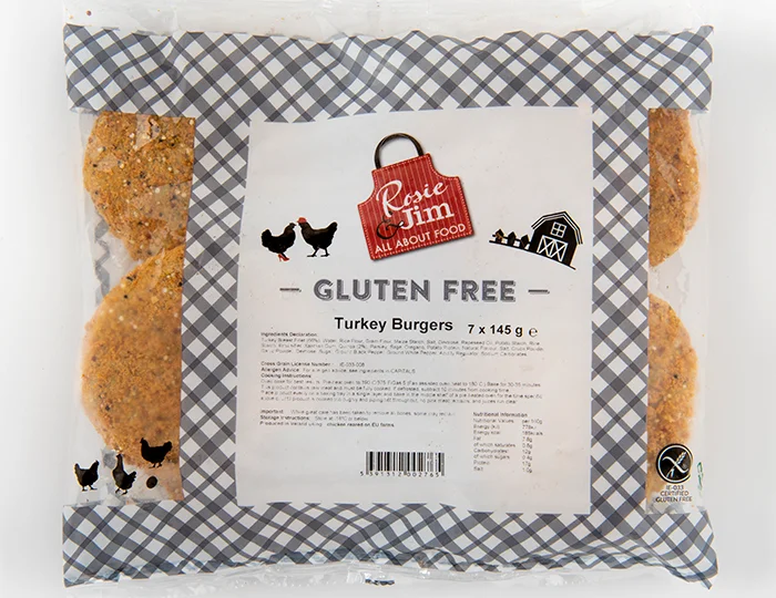15505 - G/F Breaded Turkey Burger