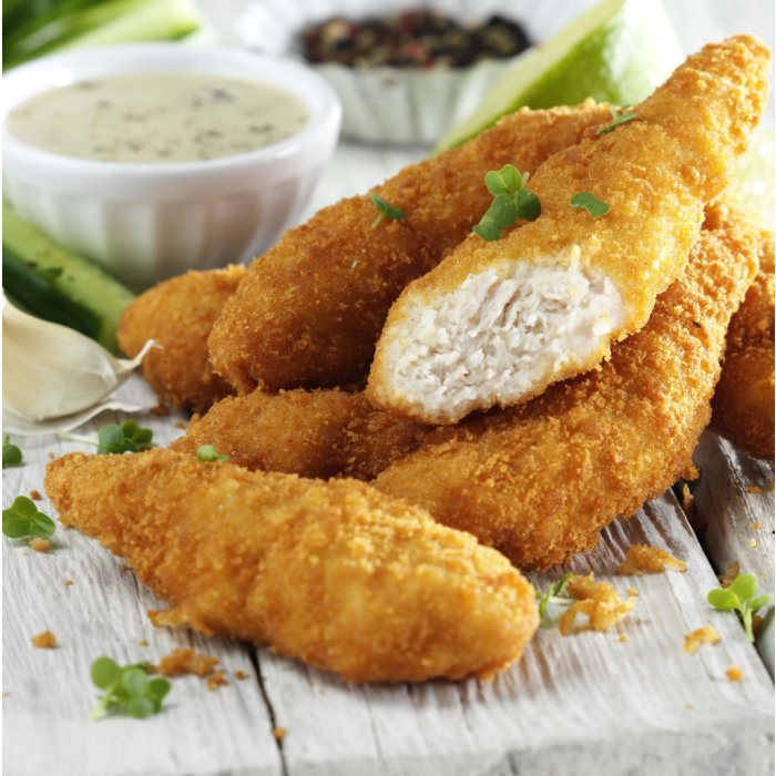 50158 - G/F Breaded Chicken Goujons