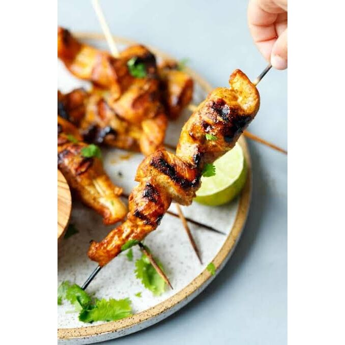 49762 - Diggers Satay Chicken Skewer 43g - Nut Free