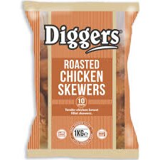 86678 - Diggers Roast Chicken Skewer 43g
