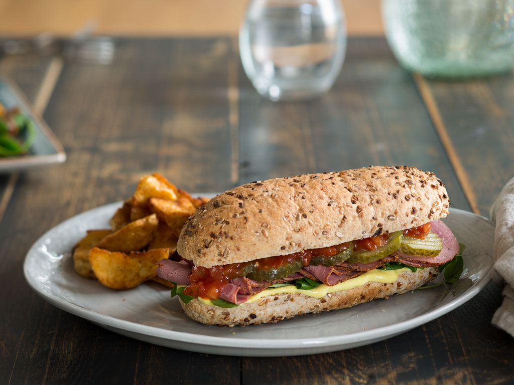 44199 - Kara 7" Wholemeal Hoagies