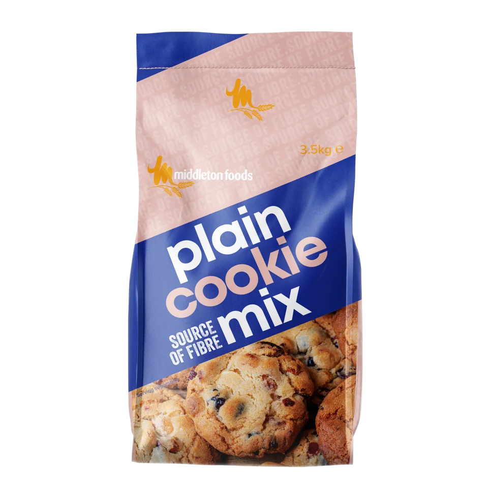80490 - Source of Fibre Plain Cookie Mix